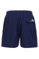 Logo embroidery swim shorts Blue