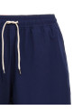 Logo embroidery swim shorts Blue