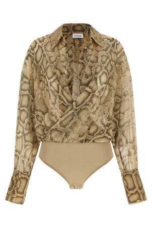 'Paloma' bodysuit Beige