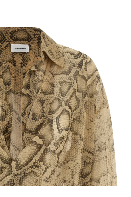Боди «Палома», бежевый T190929BTNP264NATURALPYTHON