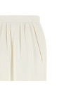 High waist skirt White