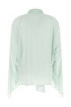 Lavallière collar shirt Green
