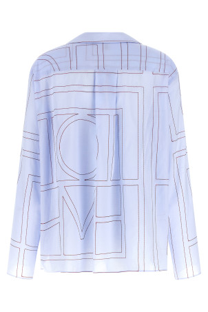 'Monogram' shirt BLUE