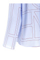Рубашка «Monogram» СИНЯЯ 243WRT976FB0239206
