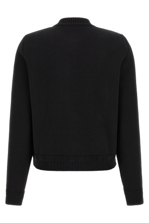 Padded cardigan Black