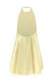 Feather Dress Yellow