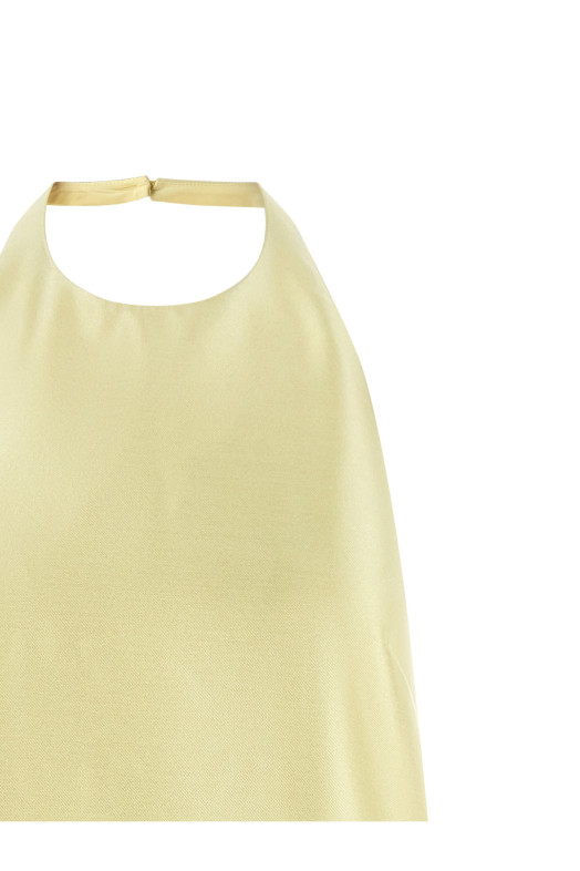 Feather Dress Yellow