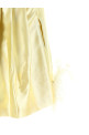 Feather Dress Yellow