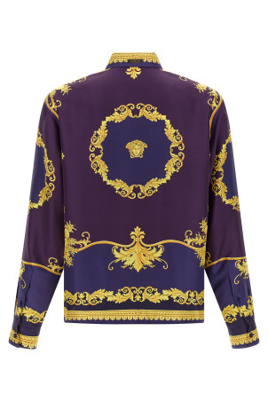 'New Barocco' Twill Shirt Multicolor