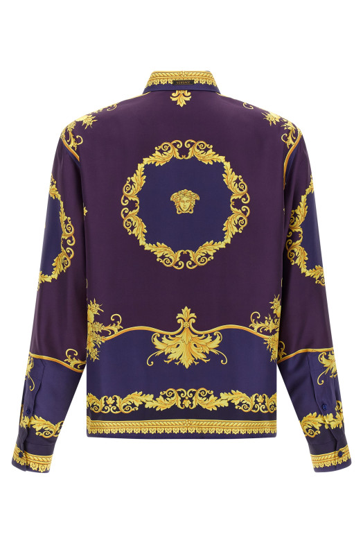 'New Barocco' Twill Shirt Multicolor