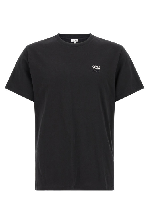 'Anagram' embroidery t-shirt Black