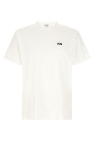'Anagram' logo embroidery t-shirt White
