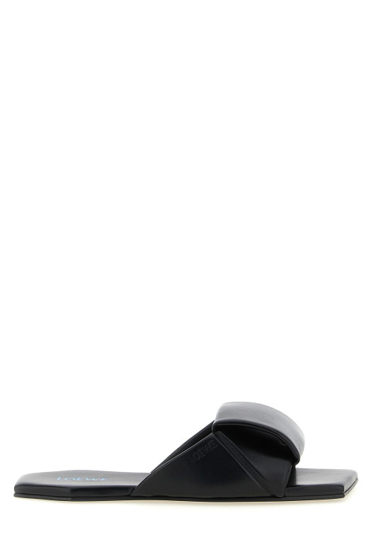 'Origami' sandals Black