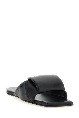 'Origami' sandals Black