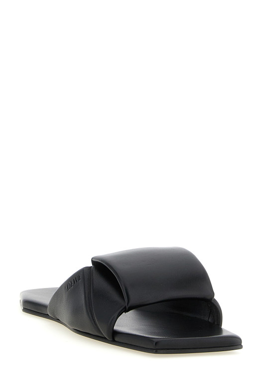 'Origami' sandals Black