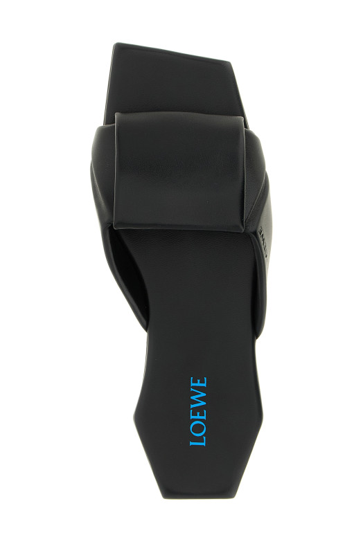 'Origami' sandals Black