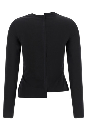 Asymmetric T-shirt Black