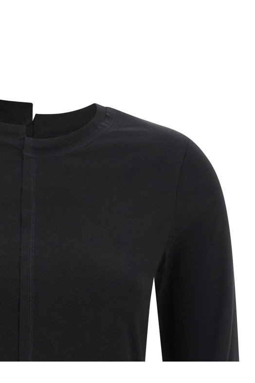 Asymmetric T-shirt Black