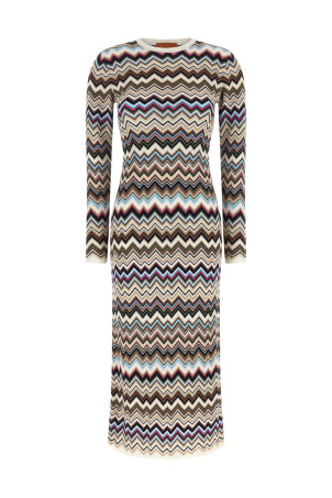 Zigzag dress Multicolor
