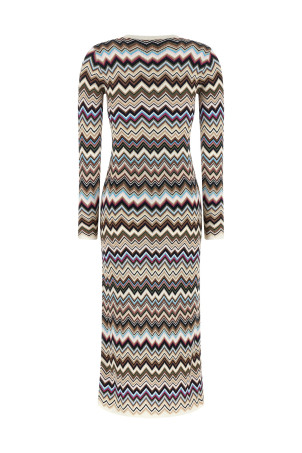 Zigzag dress Multicolor