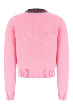 Wool and cashmere cardigan Pink