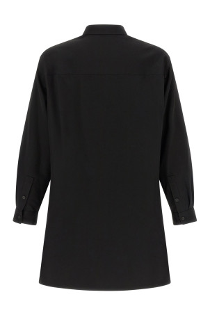 'China Button' shirt Black