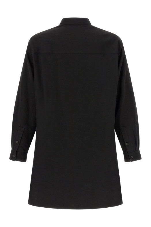 'China Button' shirt Black