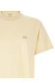 'Anagram' logo embroidery t-shirt Beige