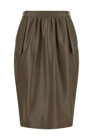 High waist skirt Brown