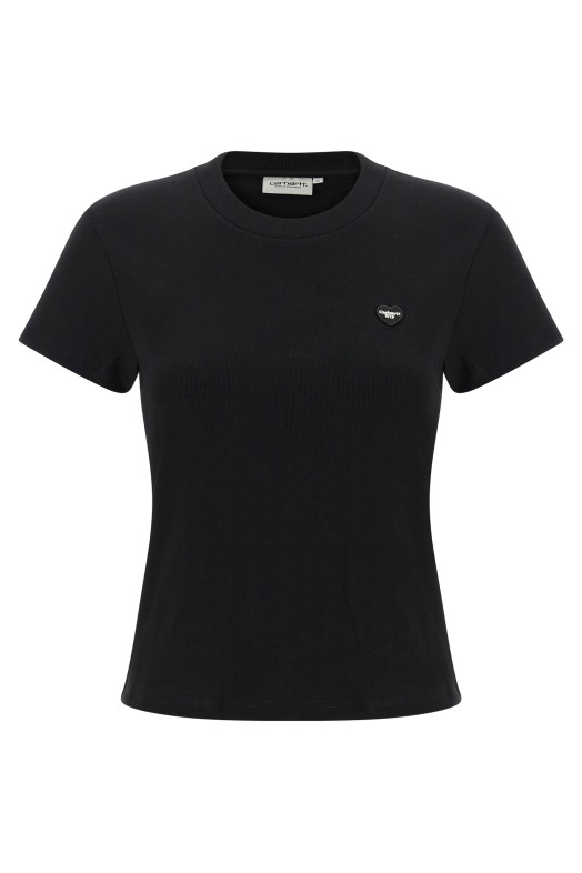 'Small Heart' T-shirt Black