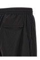 Rough-edged joggers Black