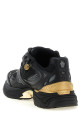 Сникеры из сетки и кожи, разноцветные VERSACE 10261881A191066BL5J