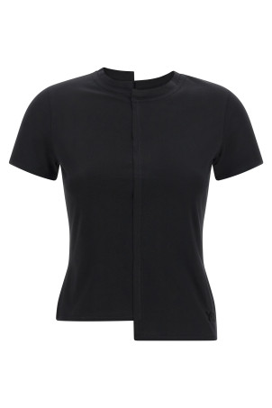 Asymmetric T-shirt Black