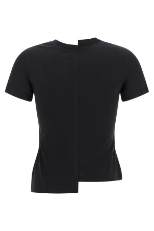 Asymmetric T-shirt Black