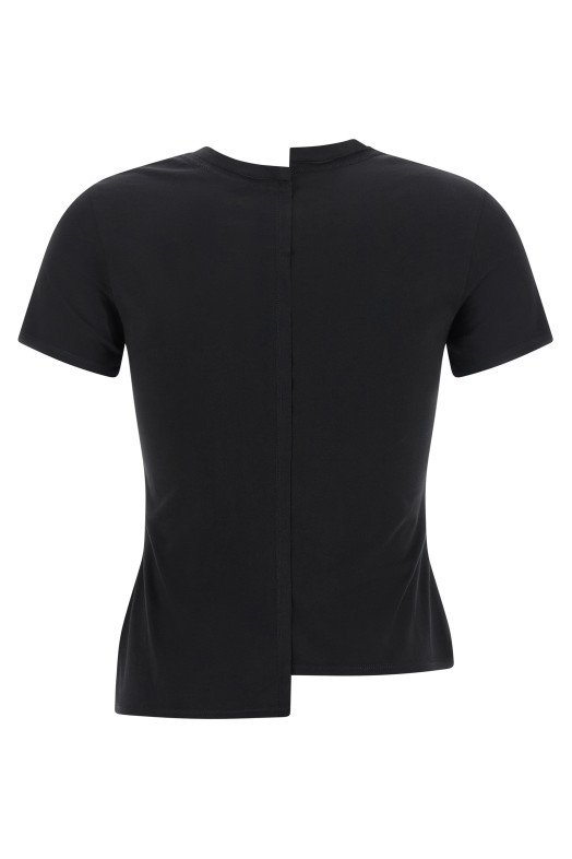 Asymmetric T-shirt Black