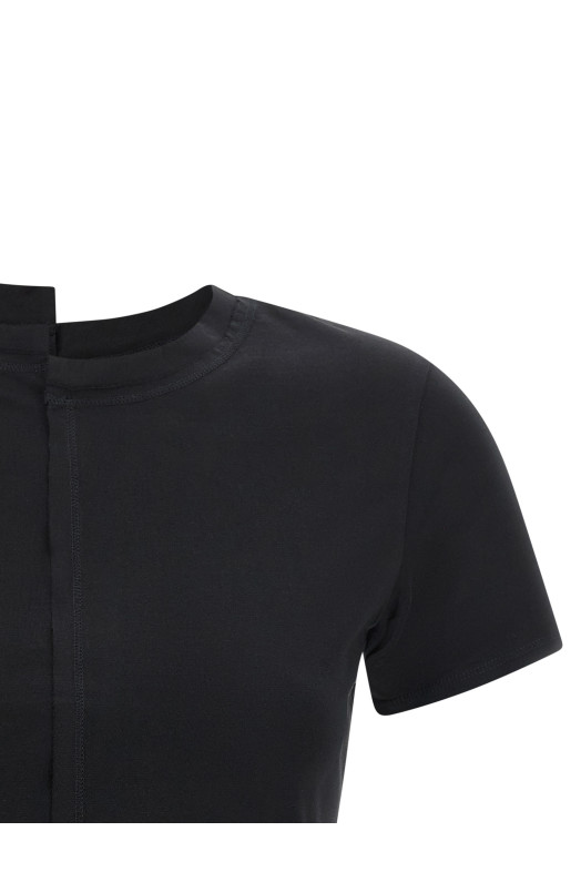 Asymmetric T-shirt Black