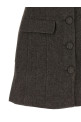 Платье с вырезом «Бардо» коричневого цвета SELF PORTRAIT AW26076SBRBROWN