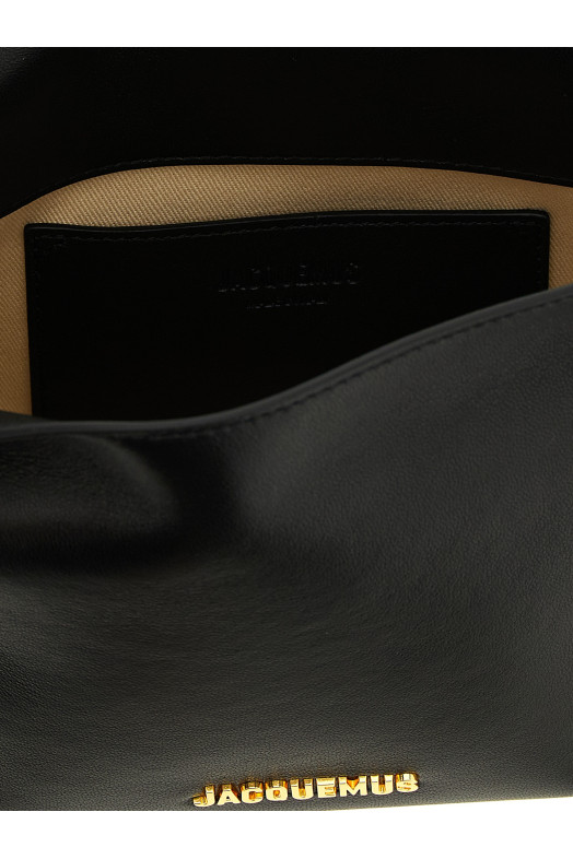 Rond Carré clutch bag Black