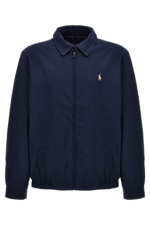 Logo jacket Blue