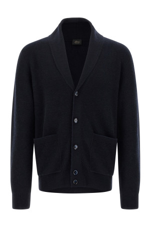 Cashmere cardigan Blue