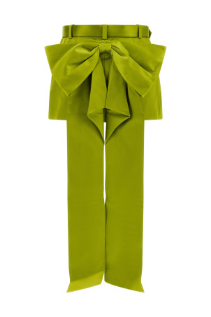 Maxi bow skirt Green