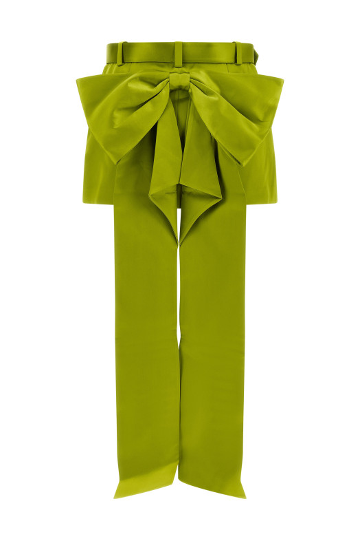 Maxi bow skirt Green