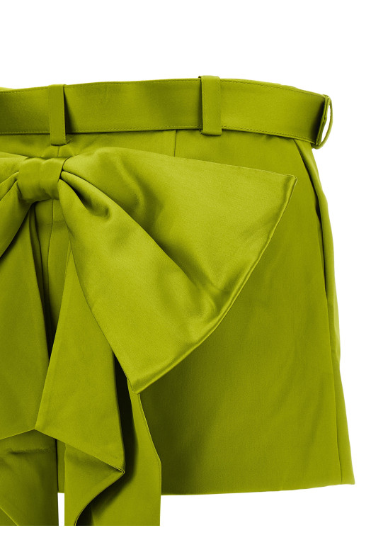 Maxi bow skirt Green
