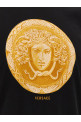 Футболка с принтом «Medusa Coin», черная 10264521A193031B000