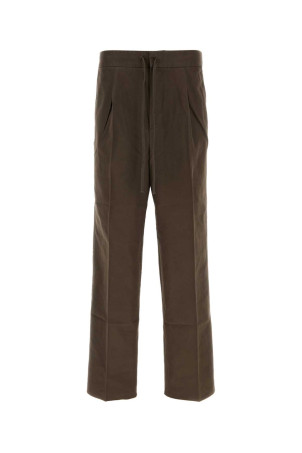 Chocolate cotton wide-leg pant Brown FEAR OF GOD ESSENTIAL (130SP268523F)