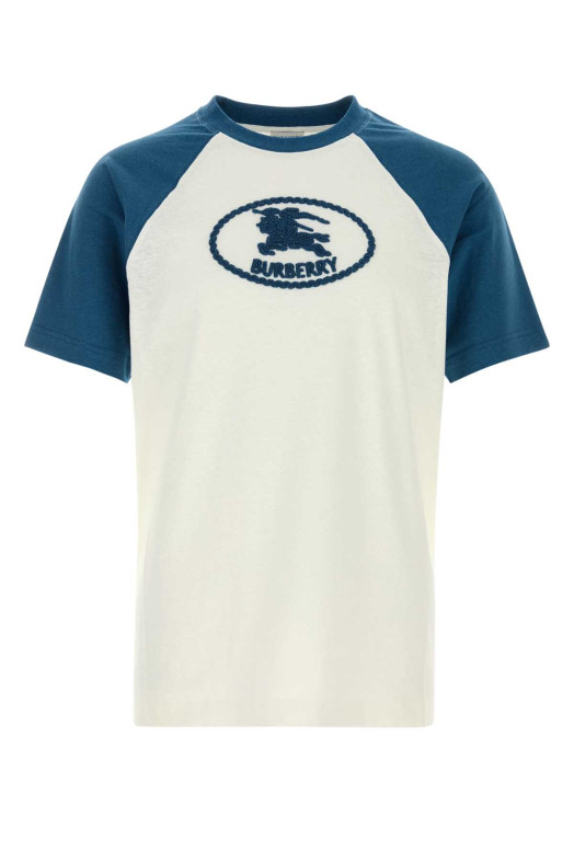 Ivory cotton t-shirt BURBERRY (8127645)