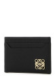 Black leather card holder Black LOEWE (C821075X09)