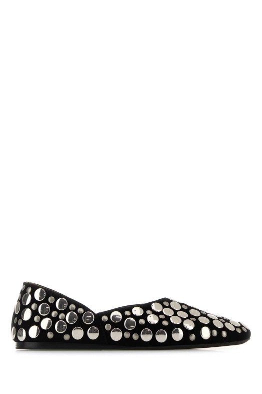 Embellished suede Jane ballerinas Multicolor KHAITE (F4059970L970)