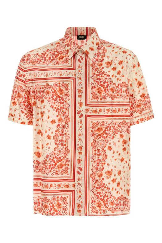 Printed silk shirt FENDI (FS0795AUVQ)