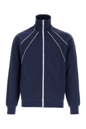 Navy blue cotton Galan sweatshirt Blue GIMAGUAS (GALANTRACKJACKET)
